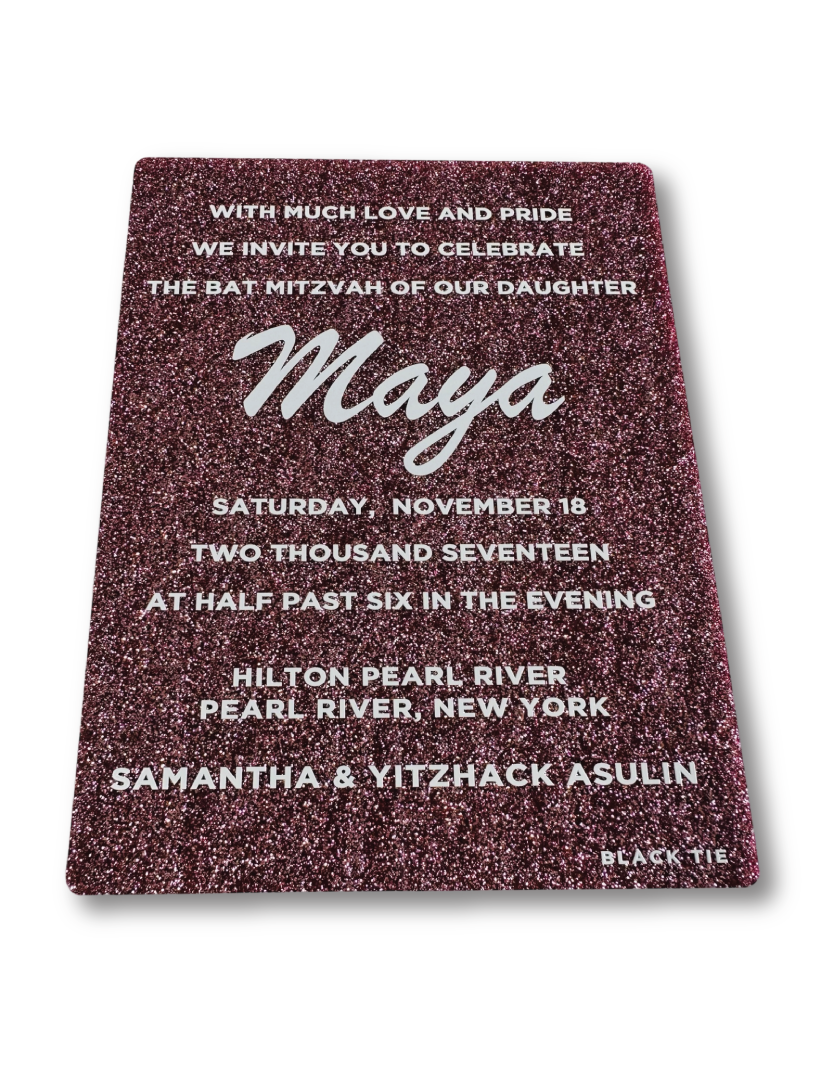 MAYA'S BAT MITZVAH