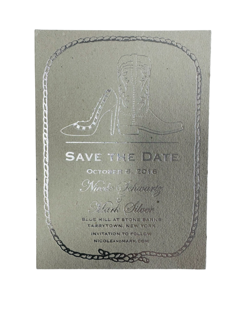 NICOLE AND MARK SAVE THE DATE