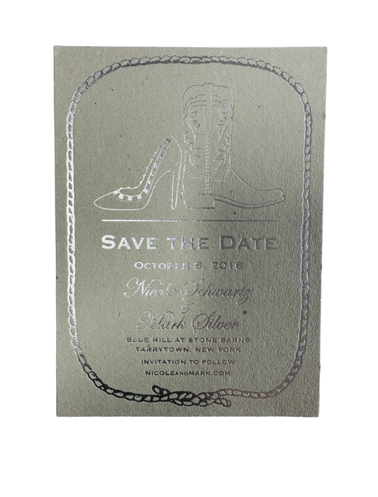 NICOLE AND MARK SAVE THE DATE
