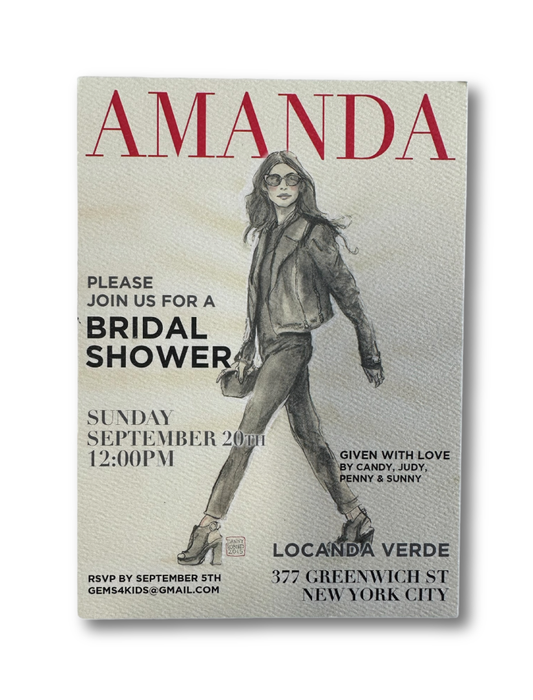 AMANDA'S BRIDAL SHOWER
