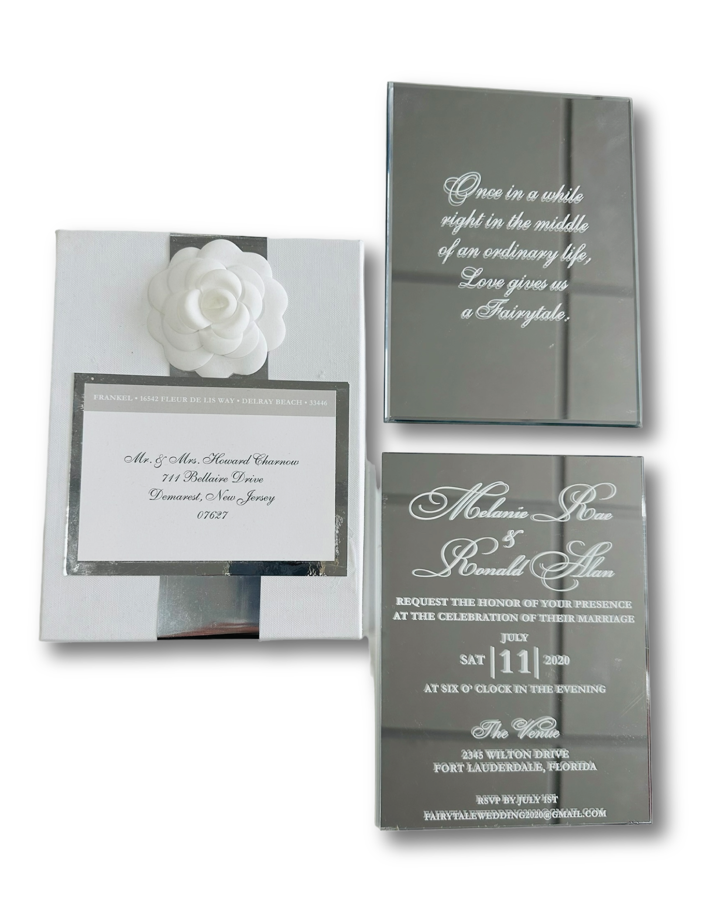 MELANIE AND RONALD'S WEDDING