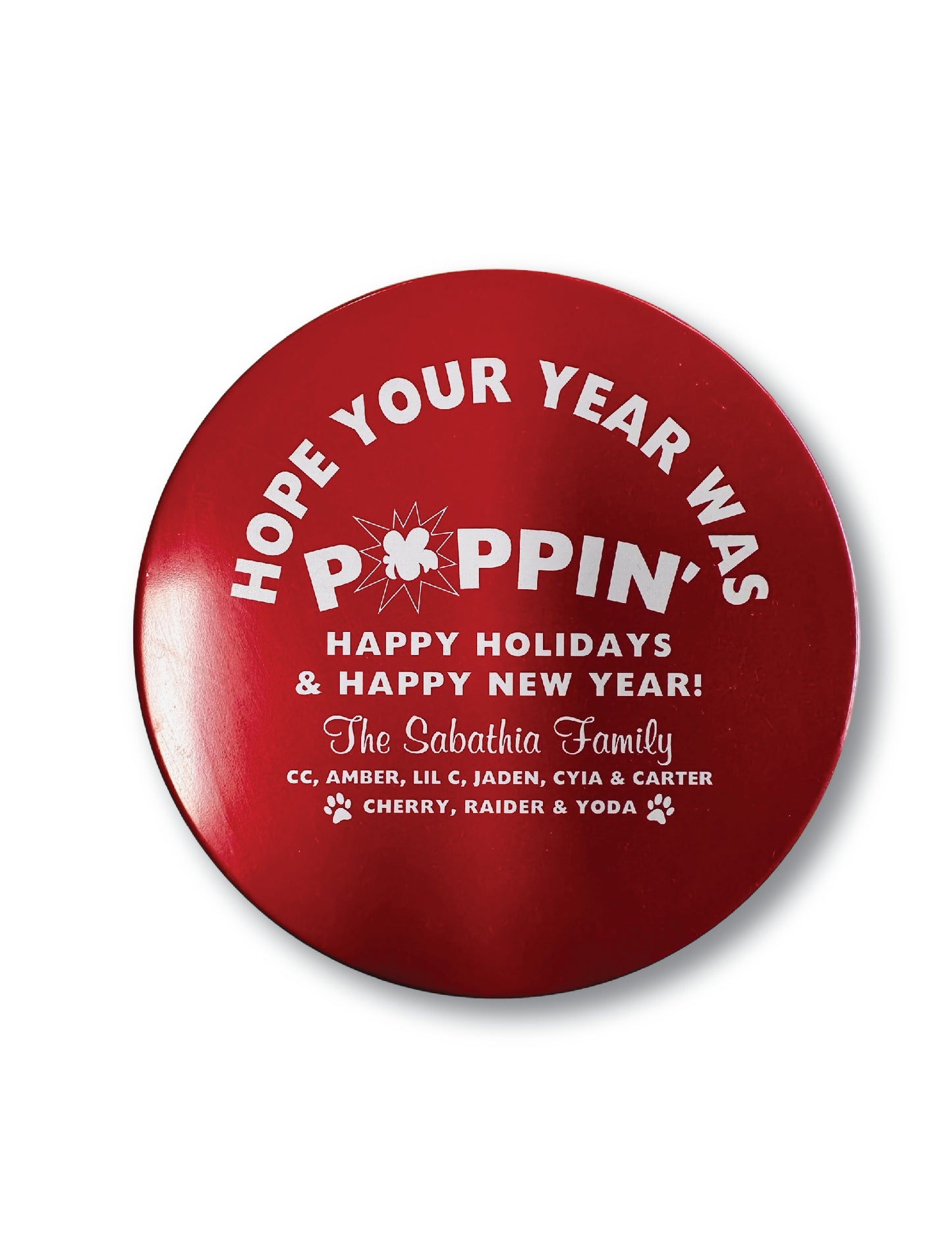 SABATHIA'S HOLIDAY CARD