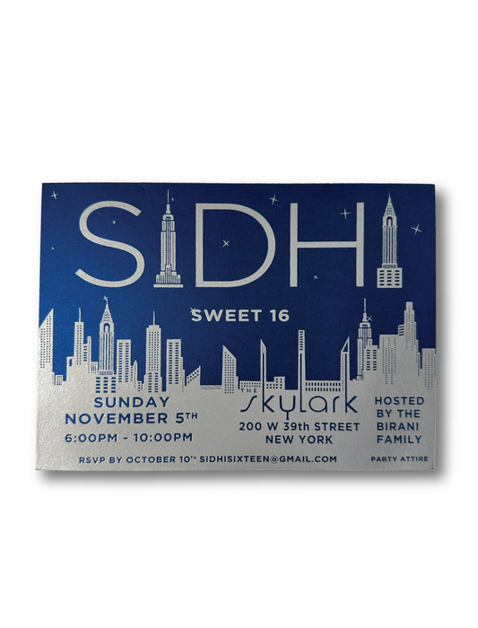SIDHI'S SWEET SIXTEEN
