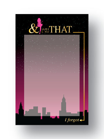JUST LIKE THAT NOTEPAD